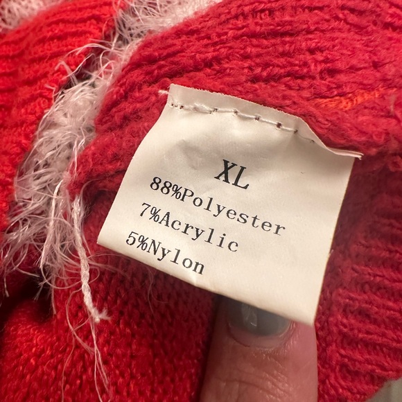 Cozy Red Santa Sweater - Picture 3 of 8